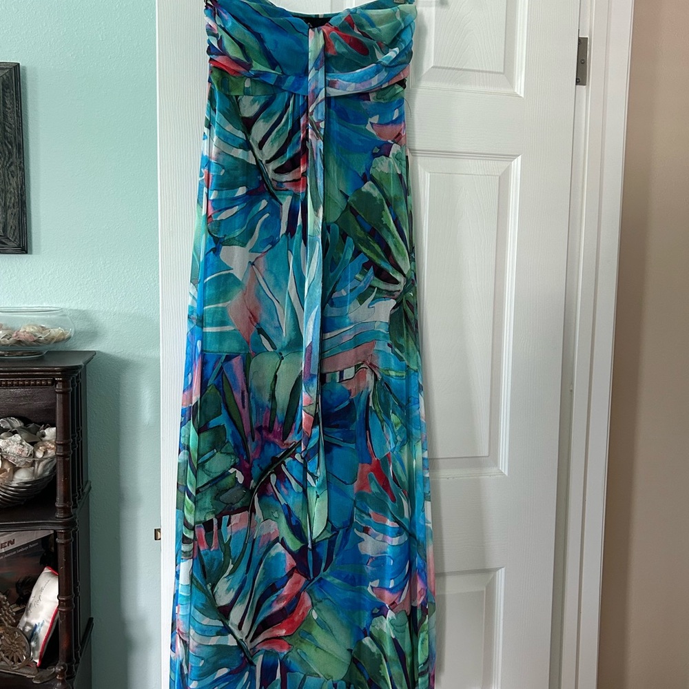 Elena Kattan tropical Maxi Dress